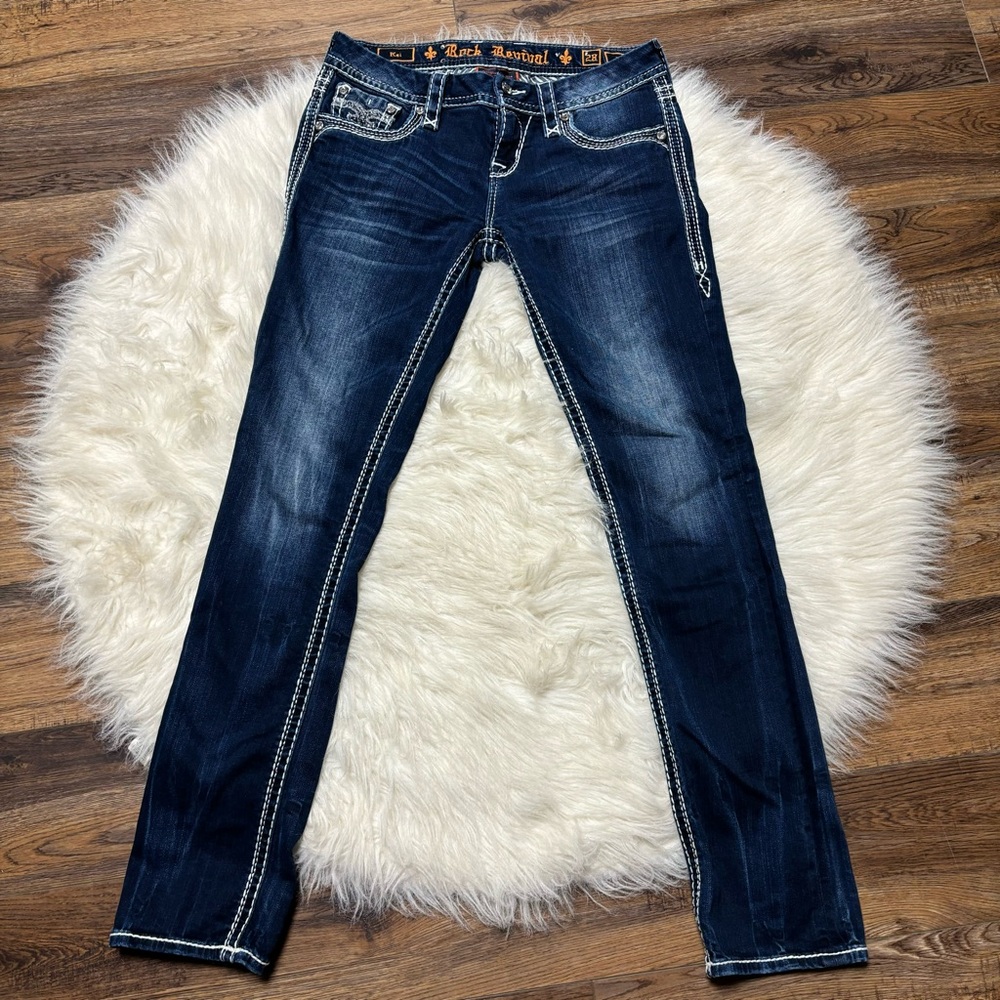 Women’s Rock Revival Straight Leg Jeans size 28